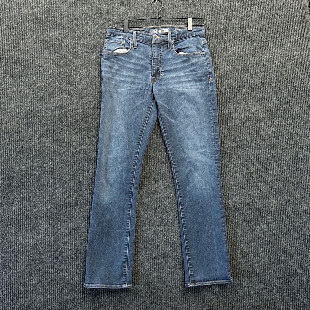 BKE Jake Straight Leg Jeans Mens 31S Blue Stretch Denim Medium Wash Buckle